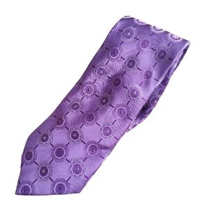 Sean John 100% Silk Purple Tie Necktie
